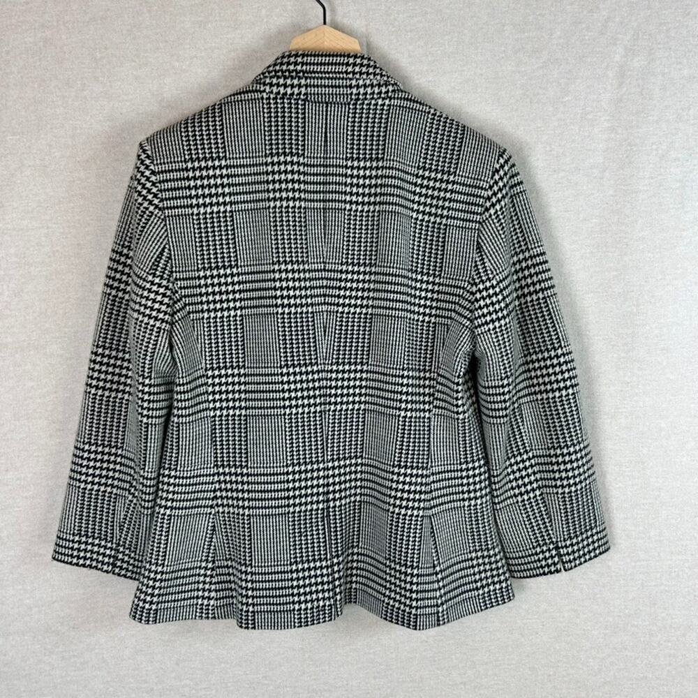 Lauren Ralph Lauren Womens Houndstooth Blazer Size‎ 12 Preppy Old Money Academia - Picture 5 of 11